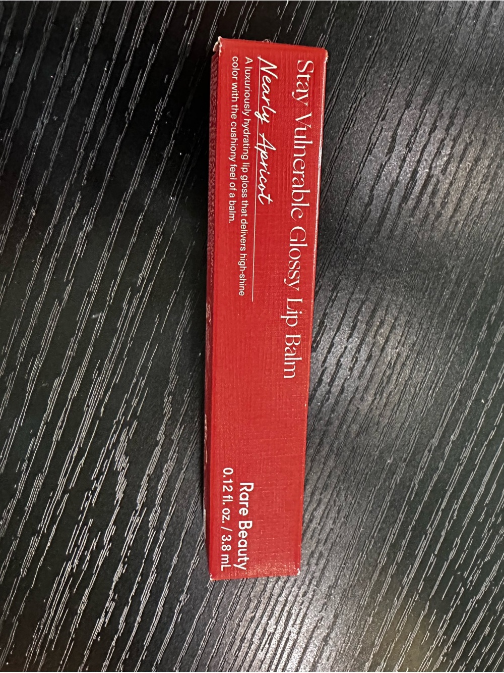 Rare Beauty Stay Vulnerable Glossy Lip Balm in Nearly Apricot